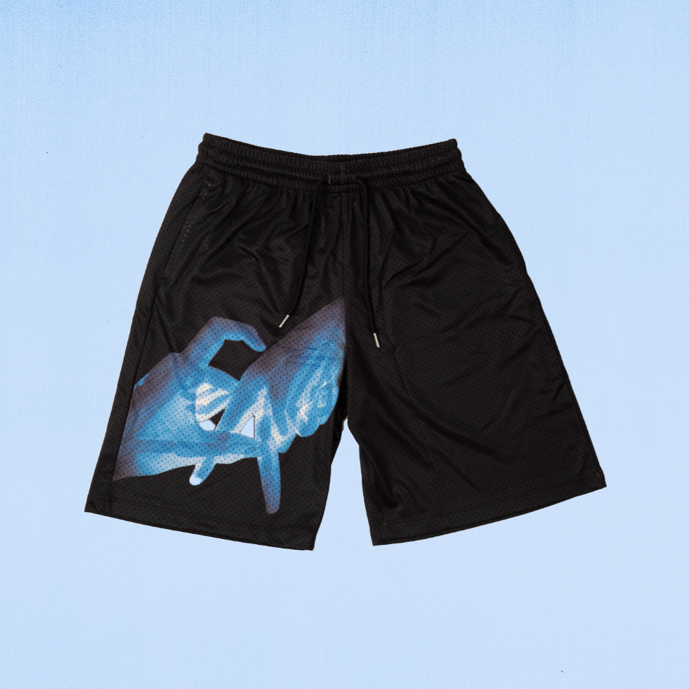 C.A X-Ray Mesh Shorts