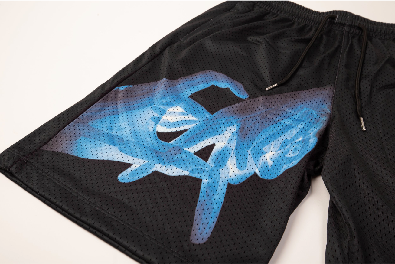 C.A X-Ray Mesh Shorts